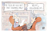 Cartoon: Völkerrecht (small) by Kostas Koufogiorgos tagged karikatur,koufogiorgos,völkerrecht,psychiater,krieg
