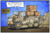 Cartoon: Waffen in den Irak (small) by Kostas Koufogiorgos tagged karikatur,koufogiorgos,illustration,cartoon,irak,waffen,rüstung,krieg,konflikt,politik,deutschland,bundeswehr