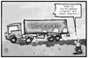 Cartoon: Waffenexporte (small) by Kostas Koufogiorgos tagged karikatur,koufogiorgos,illustration,cartoon,waffen,waffenexporte,michel,sterbehilfe,geschäft,tod,krieg,wirtschaft