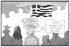 Cartoon: Wahl in Griechenland (small) by Kostas Koufogiorgos tagged karikatur,koufogiorgos,illustration,cartoon,wahl,griechenland,richtung,wegweiser,europa,parlamentswahl,machtwechsel