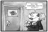 Cartoon: Wetten Dass..? (small) by Kostas Koufogiorgos tagged karikatur,koufogiorgos,illustration,cartoon,wetten,dass,show,zdf,neo,magazin,royal,boehmermann,moderatir,ergogan,wettpate,tuerkei,fernsehen
