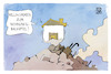 Cartoon: Wohnungsbaugipfel (small) by Kostas Koufogiorgos tagged karikatur,koufogiorgos,wohnungsbaugipfel,ruine