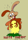 Cartoon: Happy Easter (small) by Marlene Pohle tagged easter