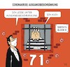 Cartoon: Ausgangsbeschränkungen (small) by JotKa tagged coronakrise covid19 coronaregeln ausgangsbeschränkunge home office gefängnis gesellschaft ausgangsbeschränkungen