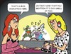 Cartoon: Communication problems (small) by JotKa tagged musik,bildung,unterhaltung,neureich