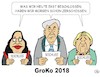 Cartoon: Groko 2018 (small) by JotKa tagged groko nahles merkel seehofer spd cdu csu maaßen parteien politiker