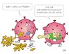 Cartoon: Infektionszahlen (small) by JotKa tagged corona,covid,19,pandemie,coronaregeln,parties,hochzeiten,clubs,bars,feiern,infektionen,infektionszhlend,deutschland