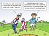 Cartoon: Klugscheisser (small) by JotKa tagged klugscheisser gesellschaft umgangsformen benehmen sport golf golfplatz männer