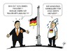 Cartoon: Merkel-Kandidatur 2 (small) by JotKa tagged merkel,kandidatur,bundestagswahl,2017,kanzlerkandidat,bundeskanzlerin