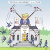 Cartoon: Personalmanagement a la Trump (small) by JotKa tagged donald,trump,rex,tillerson,weisses,haus,white,minister,personal,entlassungen,hire,and,fire,washington,president,of,the,united,states