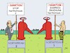 Cartoon: Sanktionierer (small) by JotKa tagged putin scholz northstream sanktionen russland ukraine nato eu