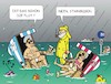 Cartoon: Starkregen (small) by JotKa tagged umwelt natur erderwärmung regenfälle unwetter urlaub strand strandkorb nordsee meer ozean klima wetter sommer klimawandel