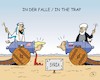 Cartoon: Syrienkonflikt (small) by JotKa tagged syrien syria iran saudi arabien usa russland putin donald trump krise falle eu europa nato moskau washington islam