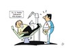Cartoon: Zahnarzt  Dentist (small) by JotKa tagged otto zahnarzt arzt praxis patient doktor krankheit heilung dentist