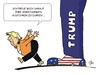 Cartoon: Zusammenarbeit 2 (small) by JotKa tagged merkel trump europa deutschland amerika usa berlin washington us präsident