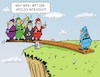 Cartoon: Zwerge unter sich (small) by JotKa tagged politik parteien demokratie ausgrenzung