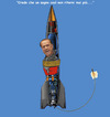 Cartoon: Nel blu dipinto di blu-volare (small) by azamponi tagged berlusconi missile volare hope