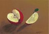 Cartoon: Apple-1 (small) by CIGDEM DEMIR tagged apple cigdem demir baby love man woman pregnant