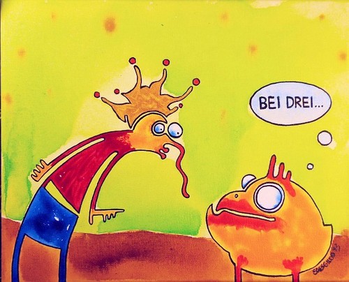 Cartoon: Komischer Vogel (medium) by Eggs Gildo tagged karneval,komischer,vogel,narr