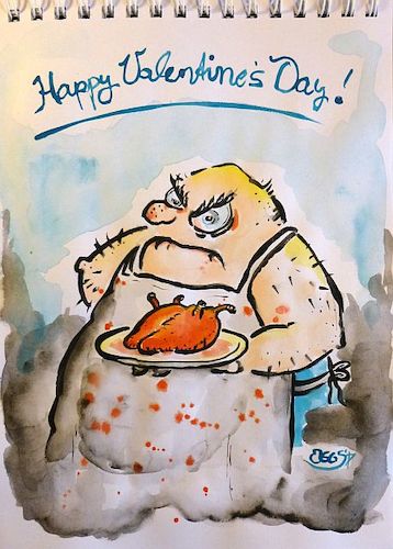 Cartoon: Valentinstag (medium) by Eggs Gildo tagged valentines,day,valentinstag
