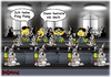 Cartoon: Ping Pong (small) by karicartoons tagged china,ehe,fabrik,fabrikarbeit,fließbandarbeit,heiraten,mißverständnis,ostereier,osterhase,ping,pong