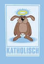 Cartoon: Katholisch (small) by pottzblitz tagged katholisch,hase,sauer,beleidigt