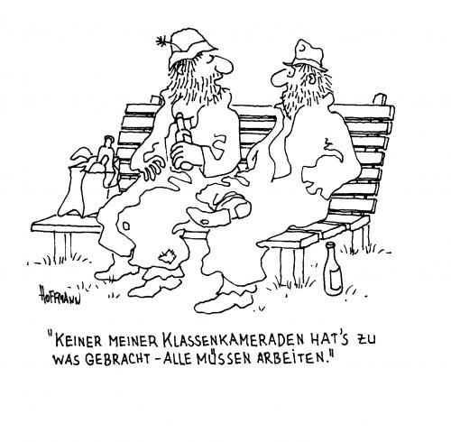 Cartoon: Glück (medium) by Frank Hoffmann tagged no,tag,