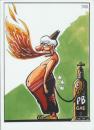 Cartoon: fireeater (small) by Dluho tagged circus,