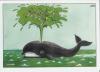 Cartoon: Whale (small) by Dluho tagged water,whale