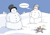 Cartoon: Gesundheit (small) by Dodenhoff Cartoons tagged schneemann,gesundheit,hasen,möhren,wurzeln,schnupfen,niesen,winter,winterlandschaft,erkältungszeit