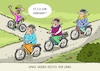 Cartoon: Omas gegen (small) by Dodenhoff Cartoons tagged rechts,demokratie,liberal,alter,aktivität,fahrrad,mobilität,haltung