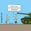 Cartoon: lexatoon Panzer-Lieferung (small) by lexatoons tagged lexatoon panzer lieferung beim nachbarn abgeben dhl dpd gls ups hermes ukraine russland putin bote leopard