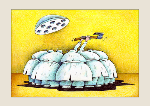 Cartoon: medezina (medium) by kurtu tagged medezina,medezina
