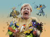 Cartoon: Goodboey Merkel! (small) by kurtu tagged goodboey,merkel