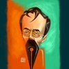 Cartoon: Ion Luca (small) by Amal Samir tagged drawings,painting,digital,cartoon,caricaturist
