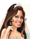 Cartoon: Wedding (small) by Amal Samir tagged lady,women,bride,happy,cartoon,illustrator,drawings,digital,art