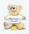 Cartoon: Teddy 2020 (small) by kugel2020 tagged griechenland,flüchtlinge,migration,brd,deutschland