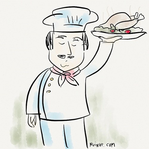 Cartoon: I am a chef (medium) by nuinut tagged chef