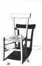Cartoon: Flower Arrangement (small) by Penguin_guy tagged flower arrangement deepy gumby chair stuhl thomas baehr