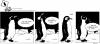 Cartoon: POLE Strip No. 71 (small) by Penguin_guy tagged penguins pinguine pets tiere animals einsamkeit loneliness darkness dunkelheit bar kneipe schnee snow eis ice thomas baehr klimawandel climate change