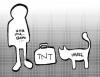 Cartoon: content (small) by Peter Russel tagged guts,nukes,fur