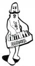 Cartoon: The Pianist (small) by Peter Russel tagged hohner,pianist,naked
