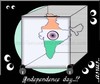 Cartoon: independence day..!? (small) by asrus tagged independence