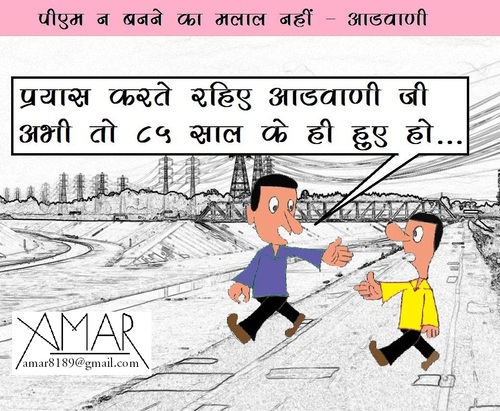 Cartoon: Gadkari (medium) by Amar cartoonist tagged cartoons,amar