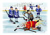 Cartoon: Ice hockey (small) by paraistvan tagged ice,hockey