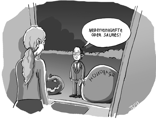 Happy Halloween Steinbrück!