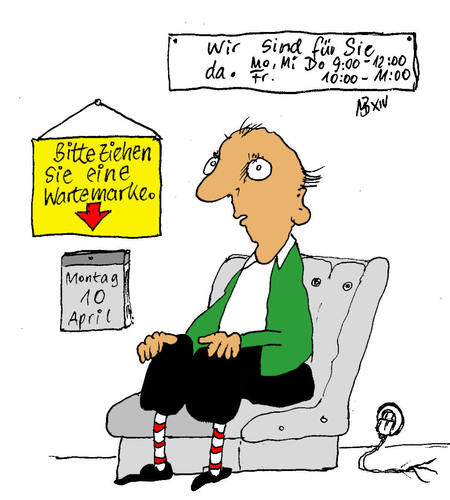 Cartoon: Wir sind für Sie da ! (medium) by Marbez tagged wünsche,verbraucher,kunde