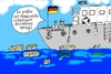 Cartoon: Bootsflüchtlinge (small) by Marbez tagged flüchtlinge,boot,asylantrag