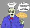 Cartoon: Funkuchen (small) by Marbez tagged funkuchen,zutaten,lecker