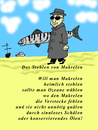 Cartoon: Stehlen von Makrelen (small) by Marbez tagged stehlen,makrelen,ölen